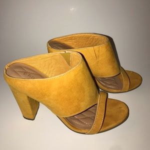 Yellow heels